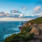 The beautiful Atlantic rocky coast